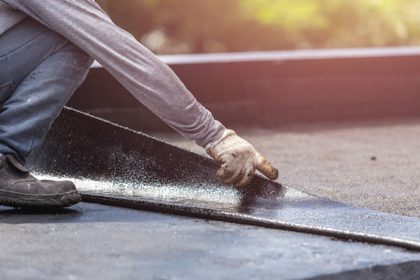 Professional Emergency Waterproofing technician working in Coal City, IN